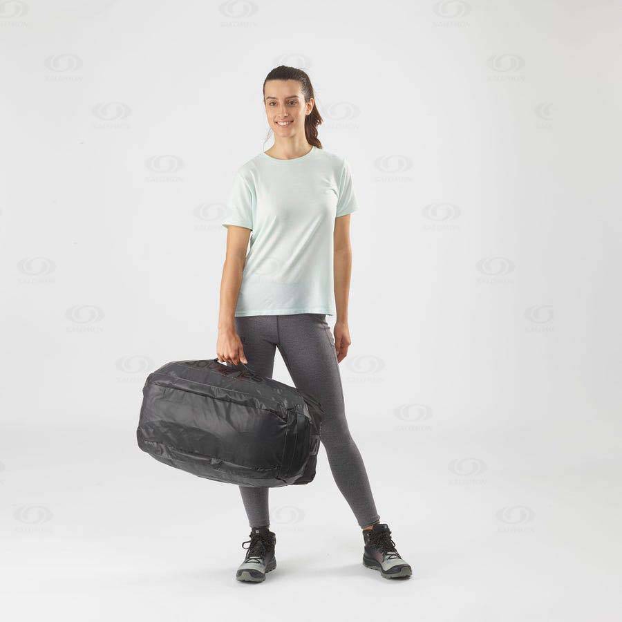 Black Women's Salomon OUTLIFE DUFFEL 45 Bags | USA-S1051