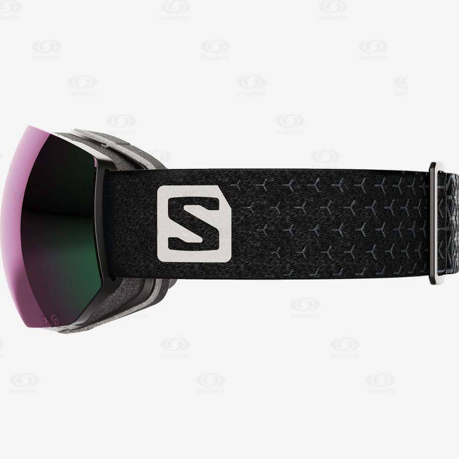 Black Women's Salomon RADIUM PRO SIGMA Goggles | USA-M2504