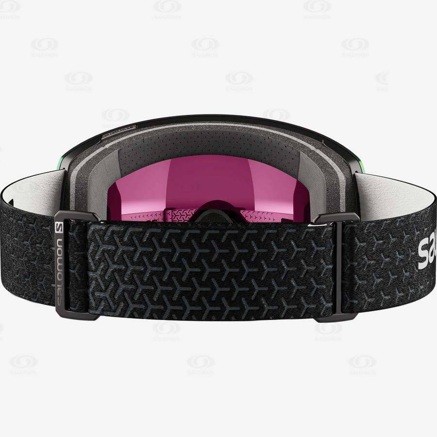 Black Women's Salomon RADIUM PRO SIGMA Goggles | USA-M2504