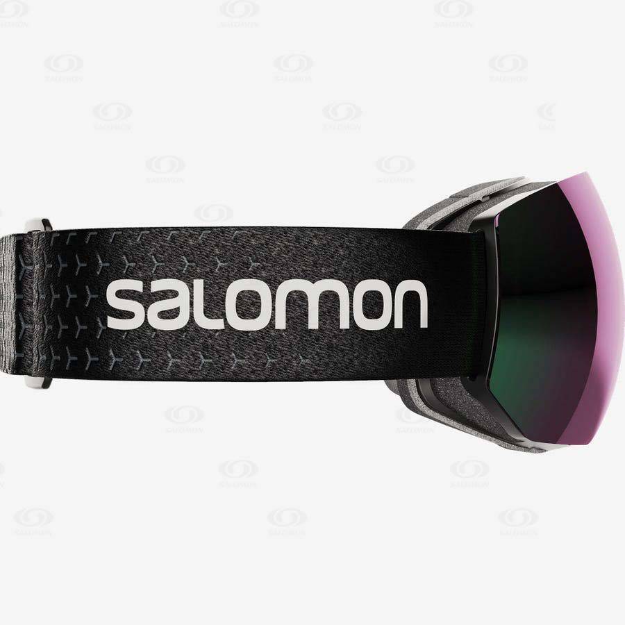 Black Women's Salomon RADIUM PRO SIGMA Goggles | USA-M2504