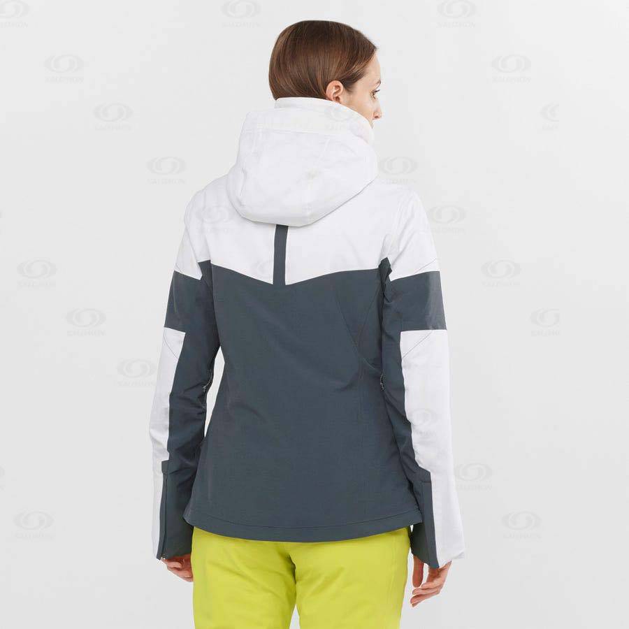 Black Women's Salomon SPEED Insulated Jackets | USA-N2443