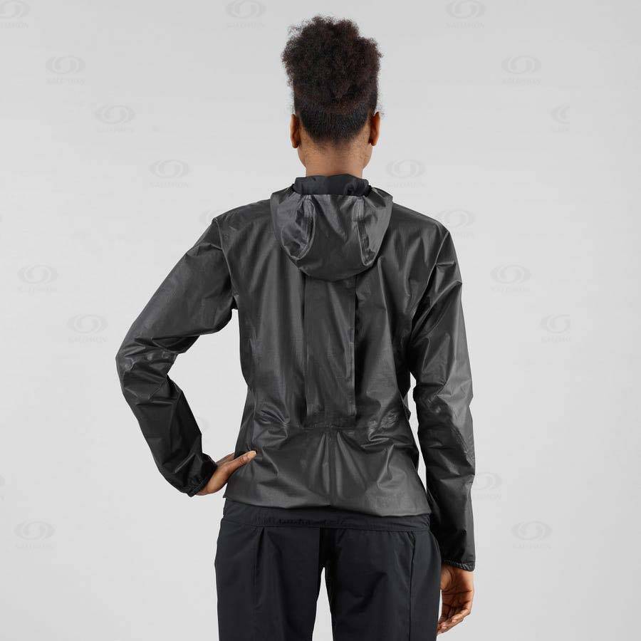 Black Women's Salomon S/LAB GORE-TEX SHAKEDRY™ Waterproof Jackets | USA-S2248