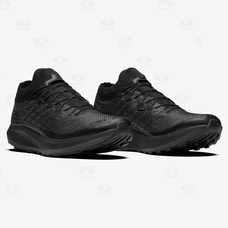 Black Women's Salomon S/LAB PULSAR BLACK LIMITED Sneakers | USA-W1790