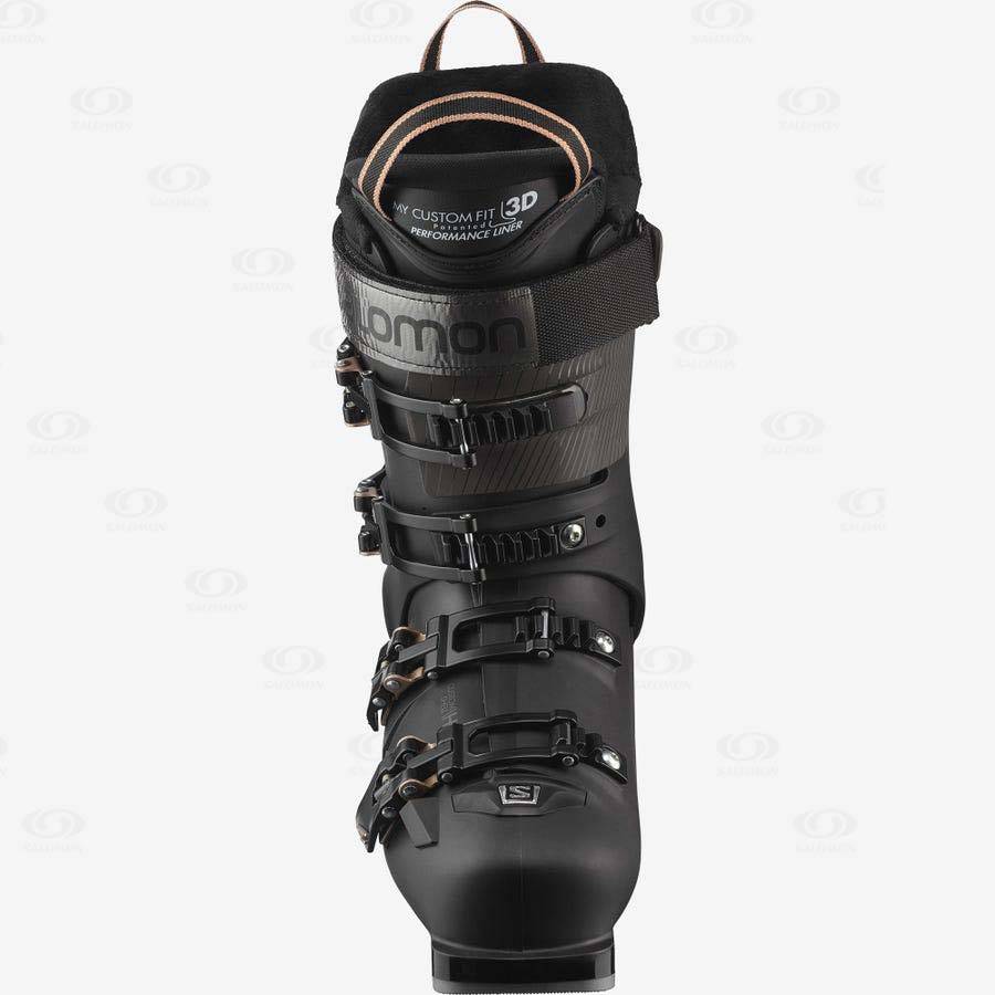 Black Women's Salomon S/MAX 100 Ski Boots | USA-A1227