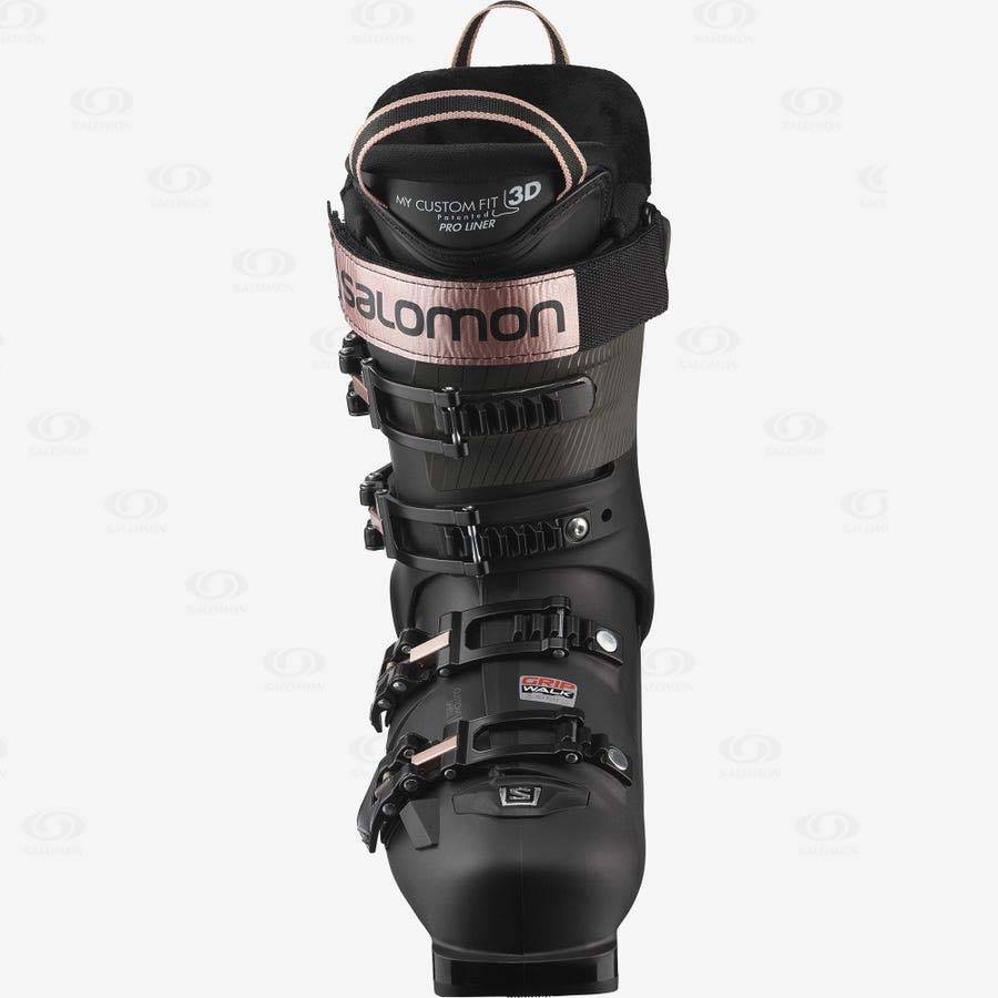 Black Women's Salomon S/MAX 110 Ski Boots | USA-O1313