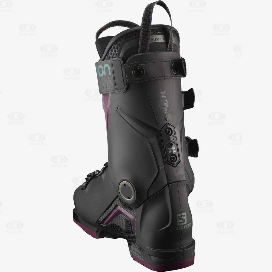 Black Women's Salomon S/MAX 120 Ski Boots | USA-O1131