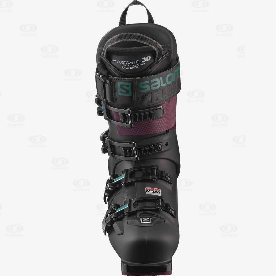 Black Women's Salomon S/MAX 120 Ski Boots | USA-O1131