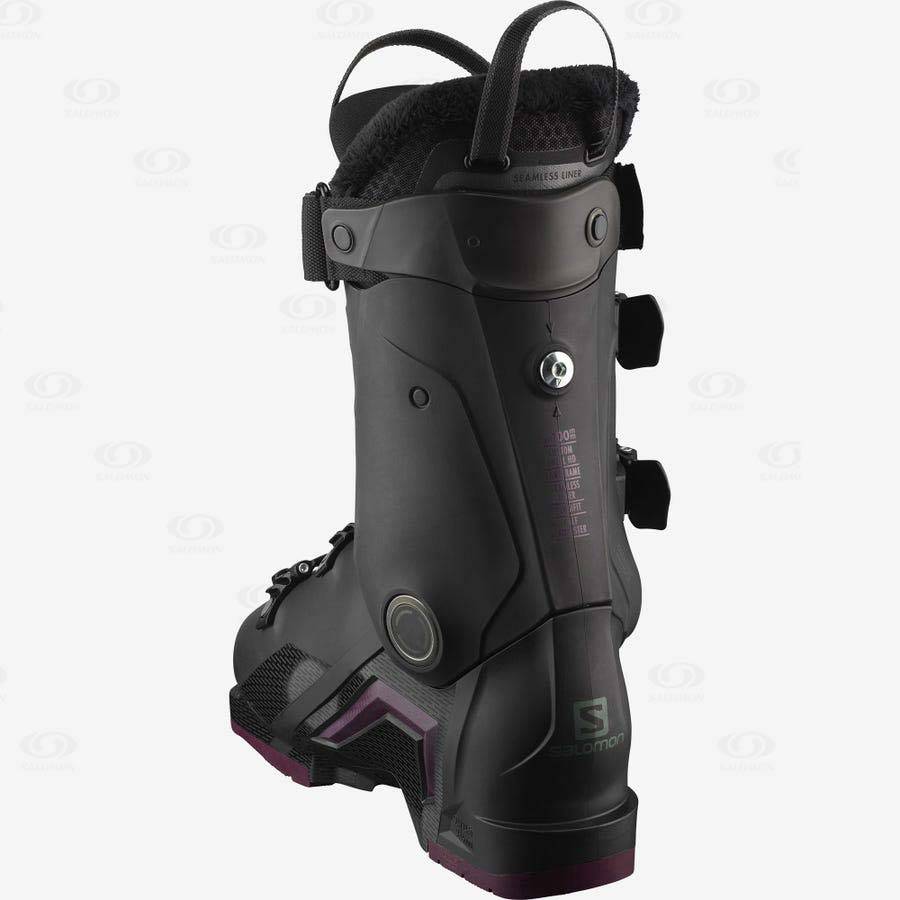 Black Women's Salomon S/PRO 100 Ski Boots | USA-A2627