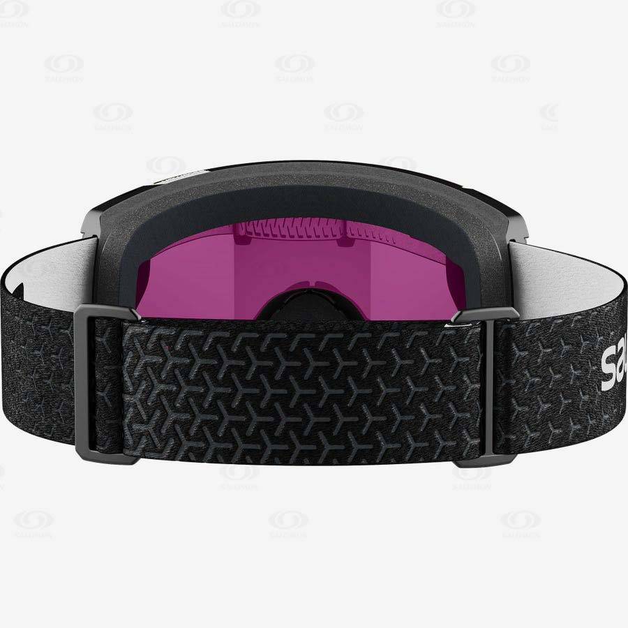 Black Women's Salomon S/VIEW SIGMA Goggles | USA-O1334