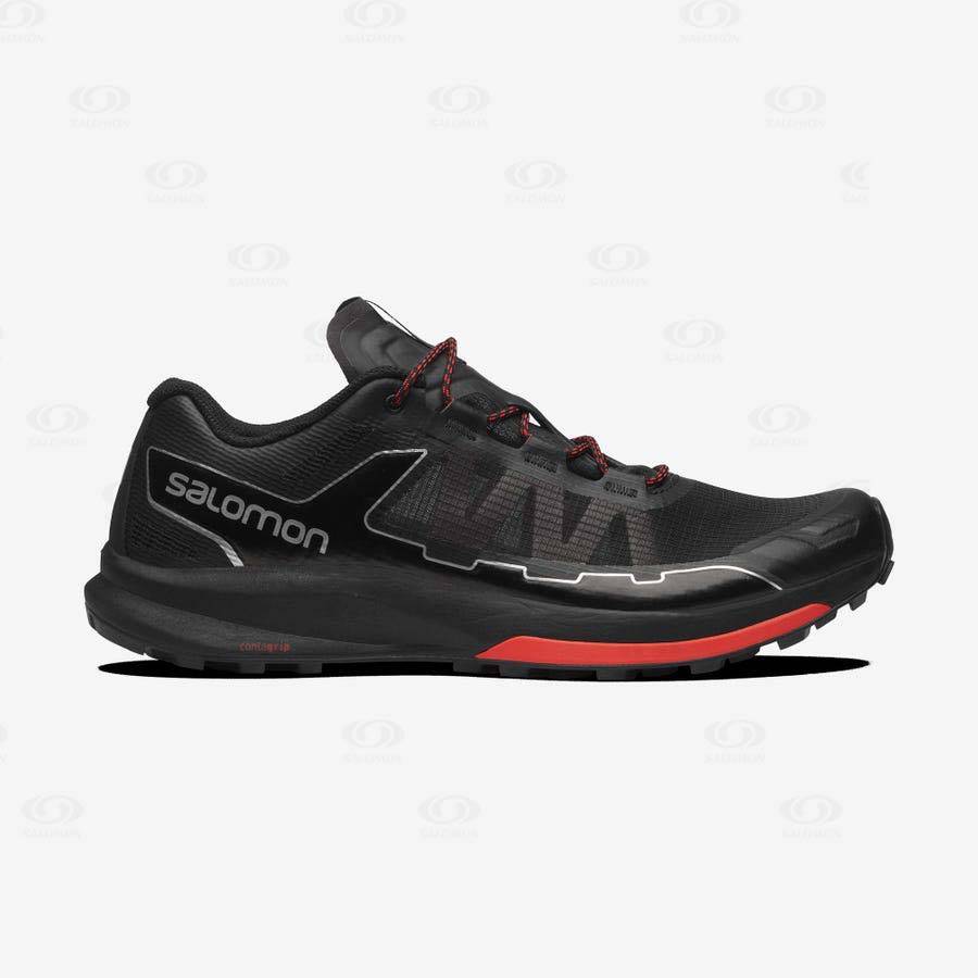 Black Women\'s Salomon ULTRA RAID Sneakers | USA-N1414