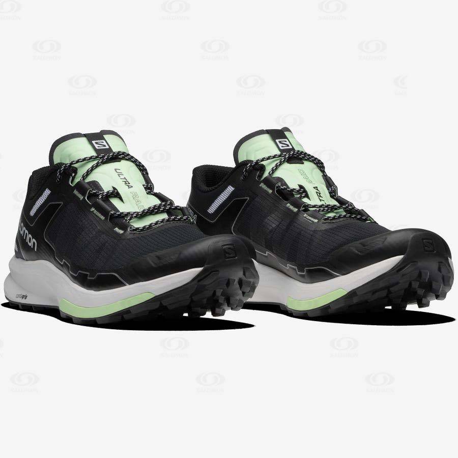 Black Women's Salomon ULTRA RAID Sneakers | USA-W1050