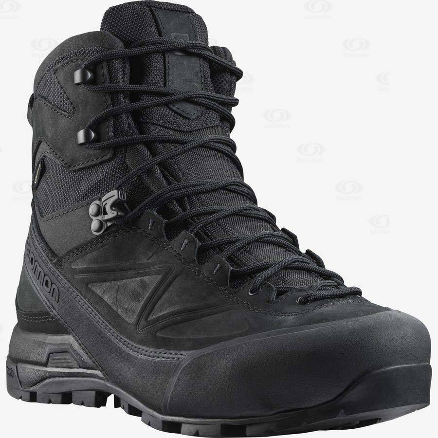 Black Women's Salomon X ALP GORE-TEX FORCES Waterproof Boots | USA-L2530