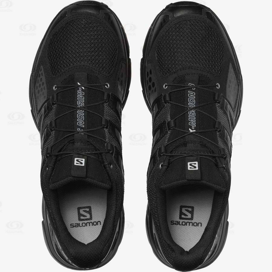 Black Women's Salomon X-MISSION 3 Sneakers | USA-N1897