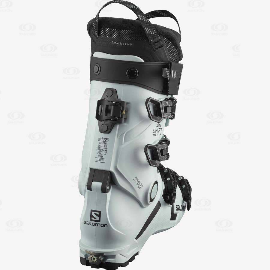 Blue / Black Women's Salomon SHIFT PRO 110 AT Ski Boots | USA-M2210