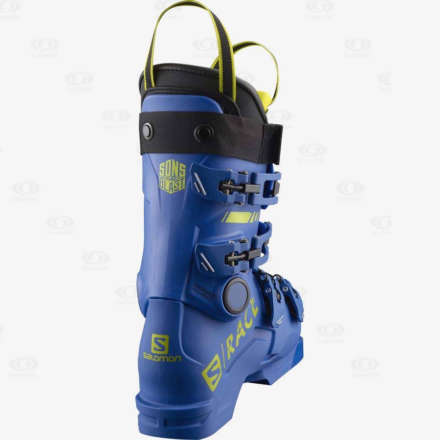 Blue Kids' Salomon S/RACE 70 Ski Boots | USA-O2377