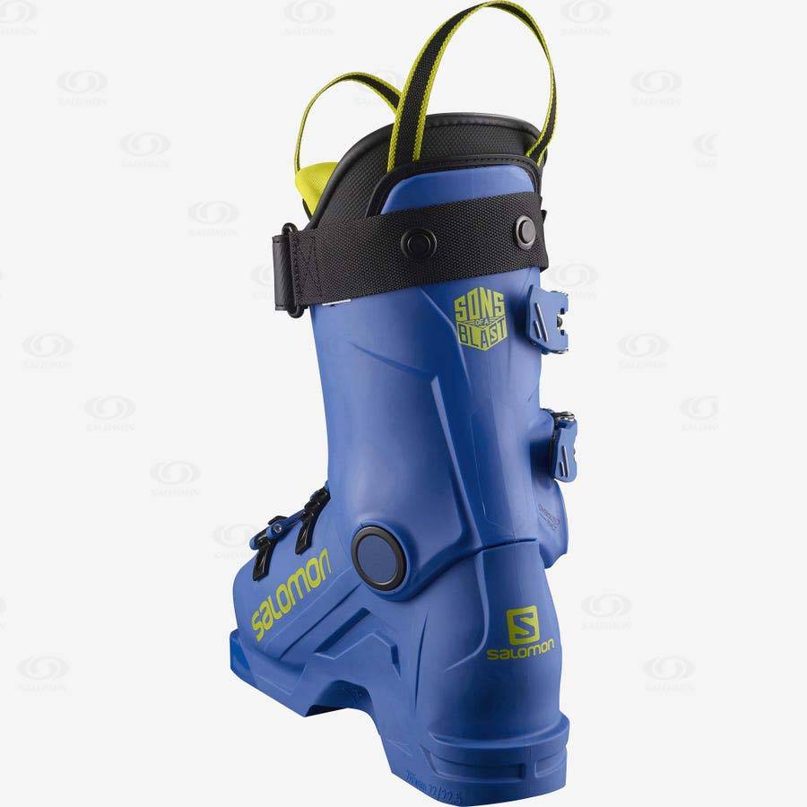 Blue Kids' Salomon S/RACE 70 Ski Boots | USA-O2377