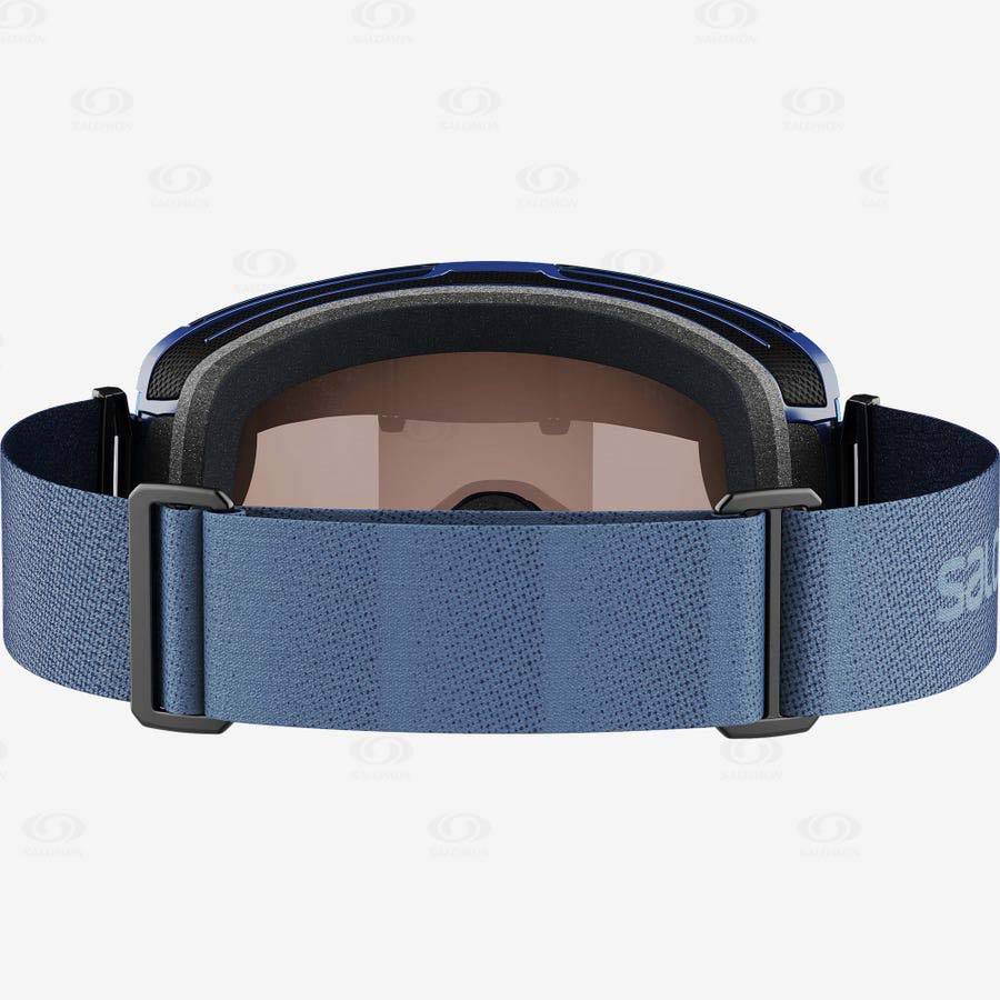 Blue Men's Salomon COSMIC MULTILAYER Goggles | USA-O1796