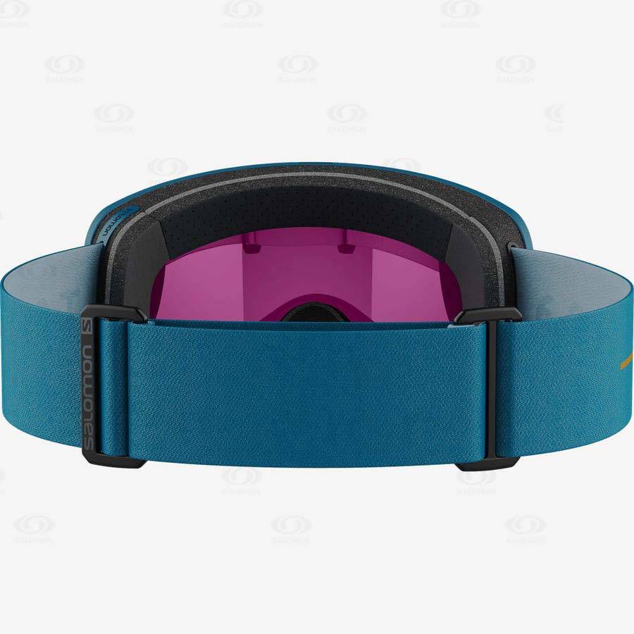 Blue Men's Salomon LO FI SIGMA Goggles | USA-M2427