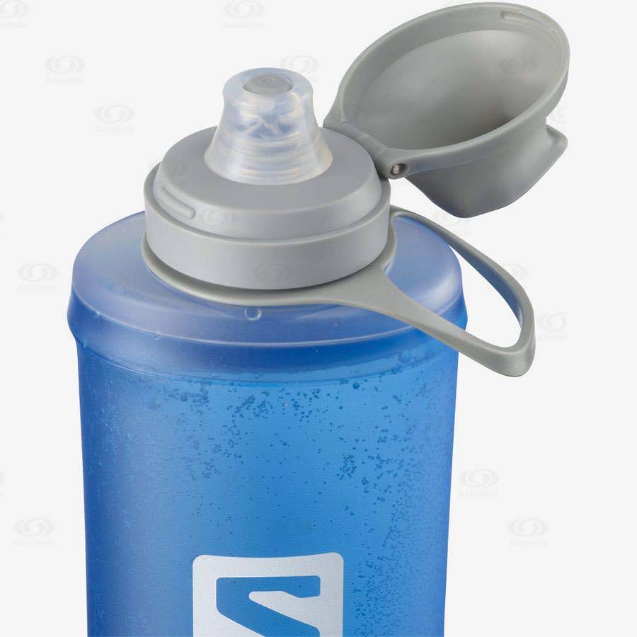 Blue Men's Salomon OUTLIFE BOTTLE 550ml/18oz 42 Hydration Packs | USA-L1578