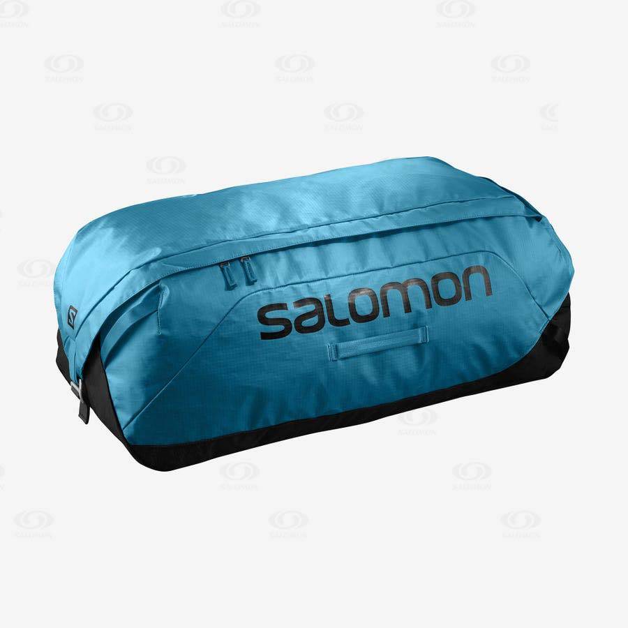 Blue Men\'s Salomon OUTLIFE DUFFEL 100 Bags | USA-N1204