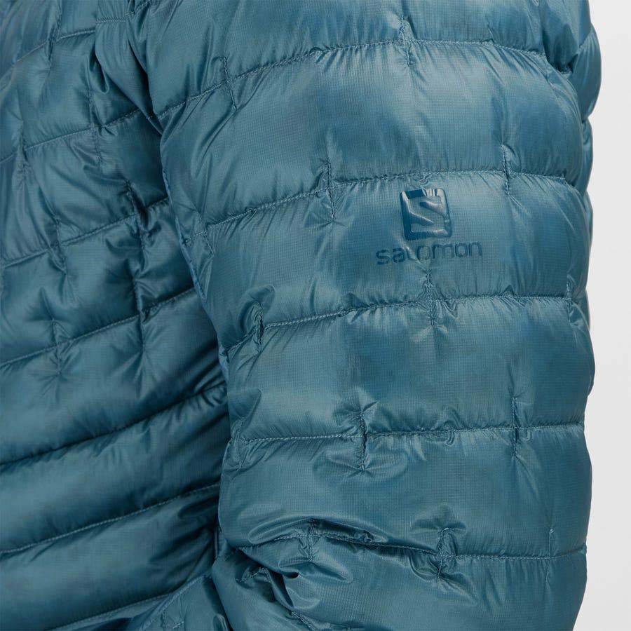 Blue Men's Salomon OUTLINE DOWN Insulated Jackets | USA-L1403