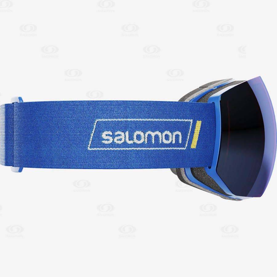 Blue Men's Salomon RADIUM PRO SIGMA Goggles | USA-M1195