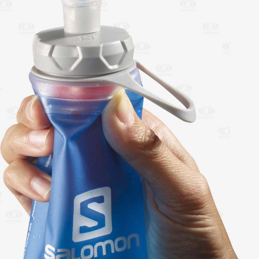 Blue Men's Salomon SOFT FLASK XA FILTER 490ml/16oz 42 Hydration Packs | USA-M1377