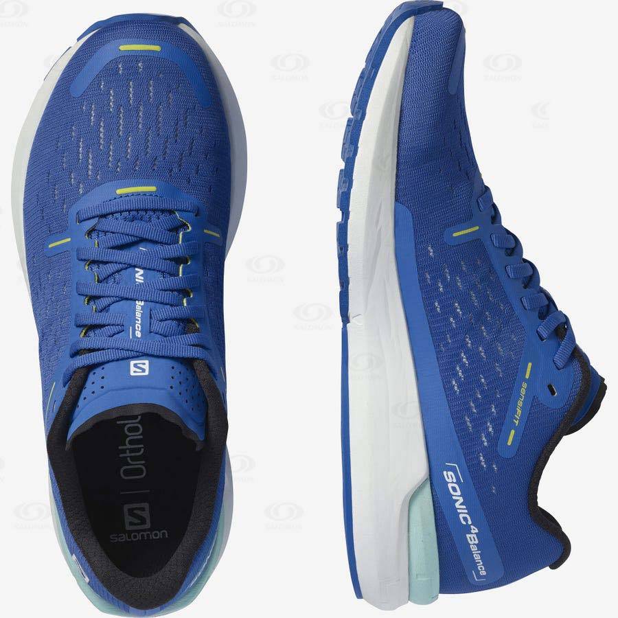 Blue Men's Salomon SONIC 4 Balance Running Shoes | USA-W1340