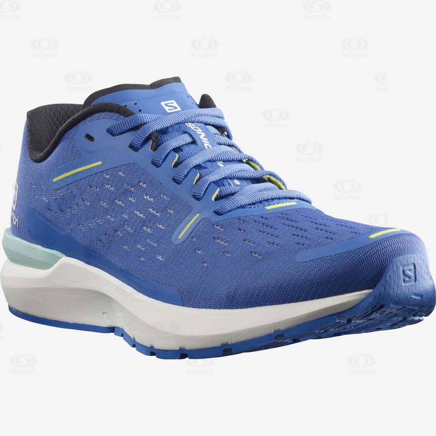 Blue Men's Salomon SONIC 4 Balance Running Shoes | USA-W1340