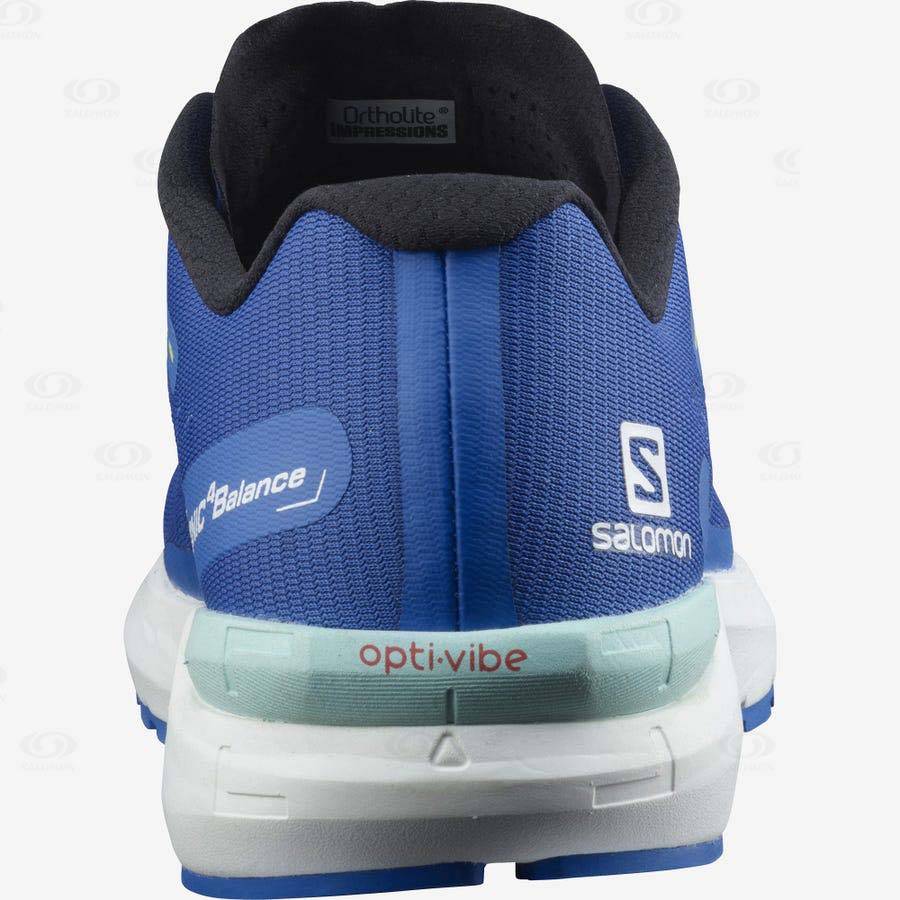 Blue Men's Salomon SONIC 4 Balance Running Shoes | USA-W1340