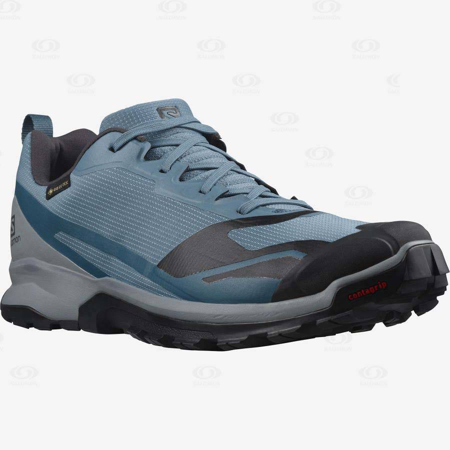 Blue Men's Salomon XA COLLIDER 2 GORE-TEX Waterproof Shoes | USA-M1209