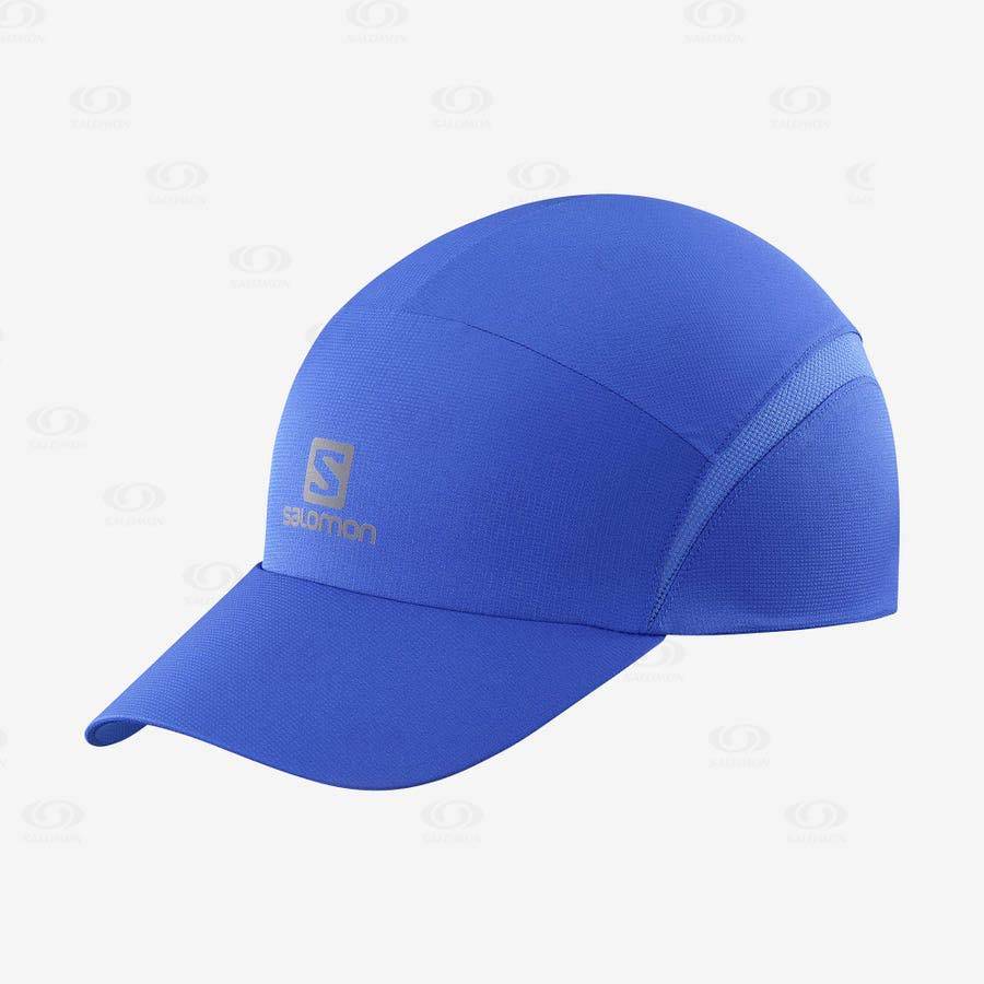 Blue Men\'s Salomon XA Hats | USA-A1521