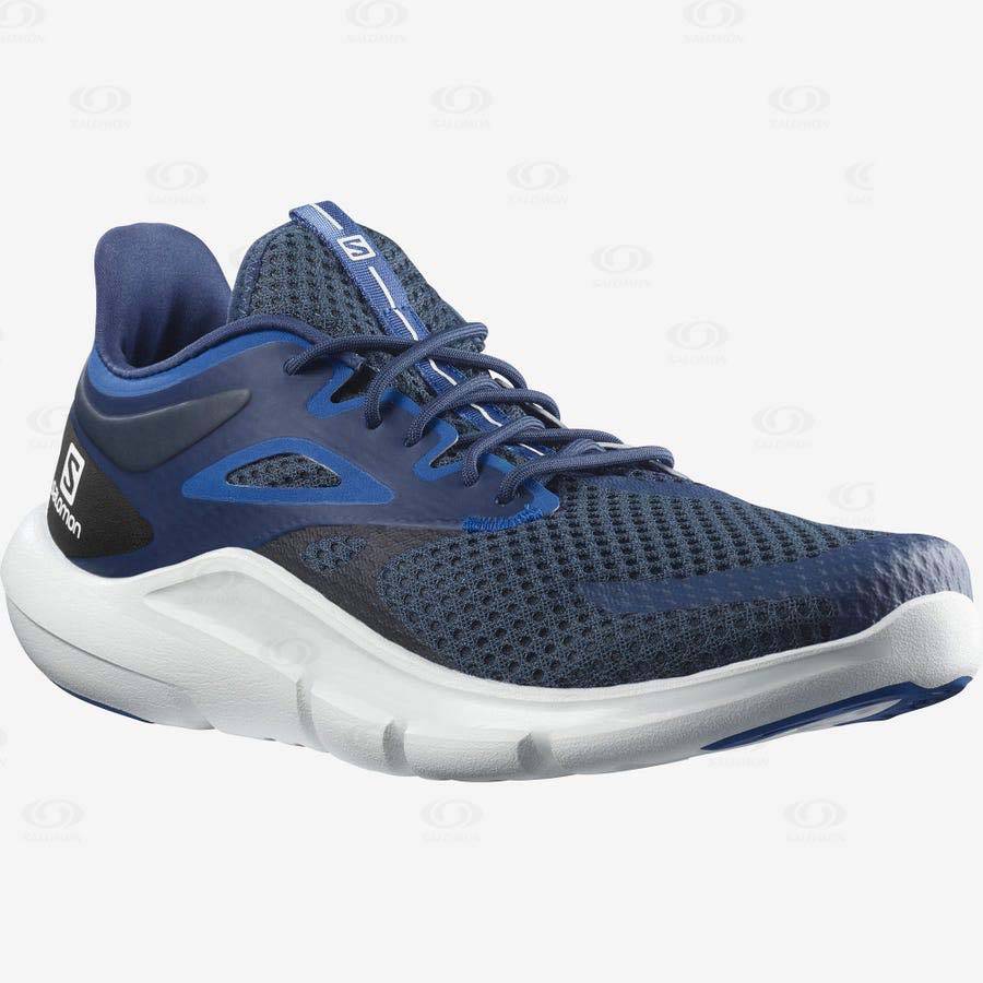 Blue / White Men's Salomon PREDICT MOD Running Shoes | USA-L1060