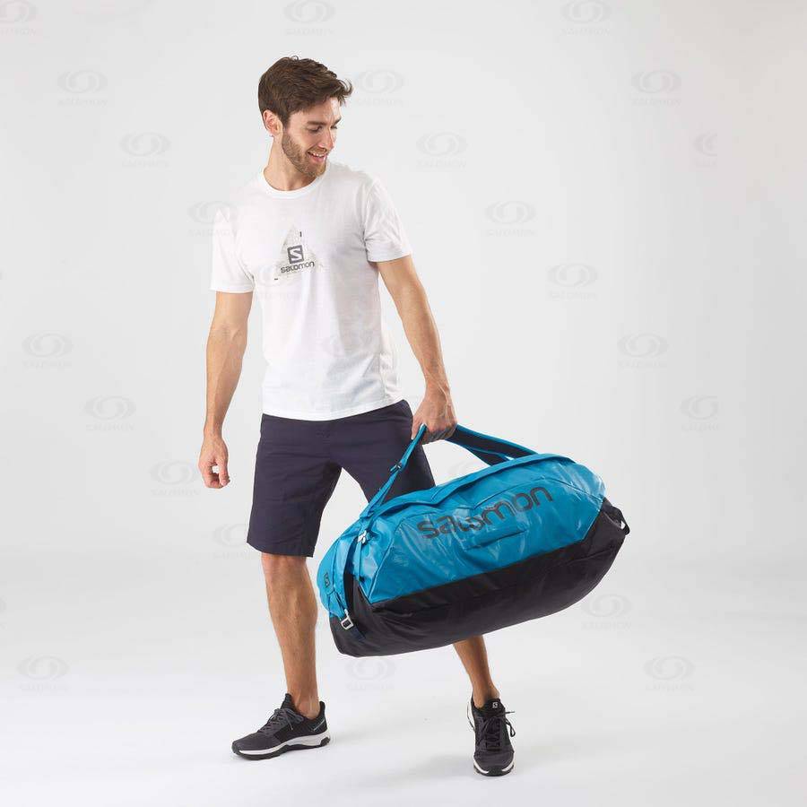 Blue Women's Salomon OUTLIFE DUFFEL 70 Bags | USA-O1082