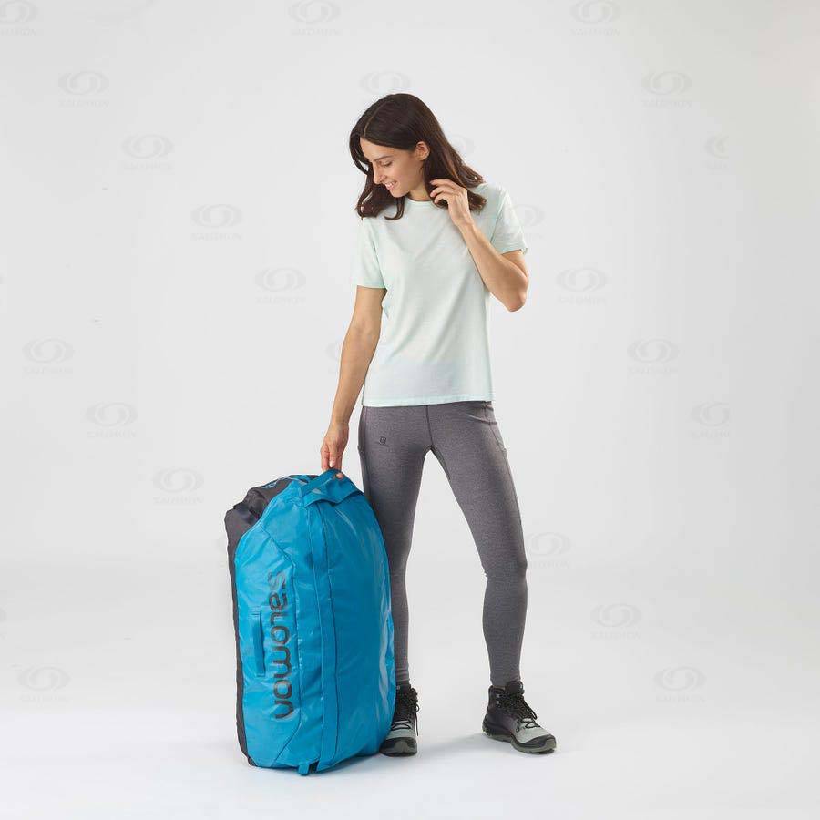 Blue Women's Salomon OUTLIFE DUFFEL 70 Bags | USA-O1082