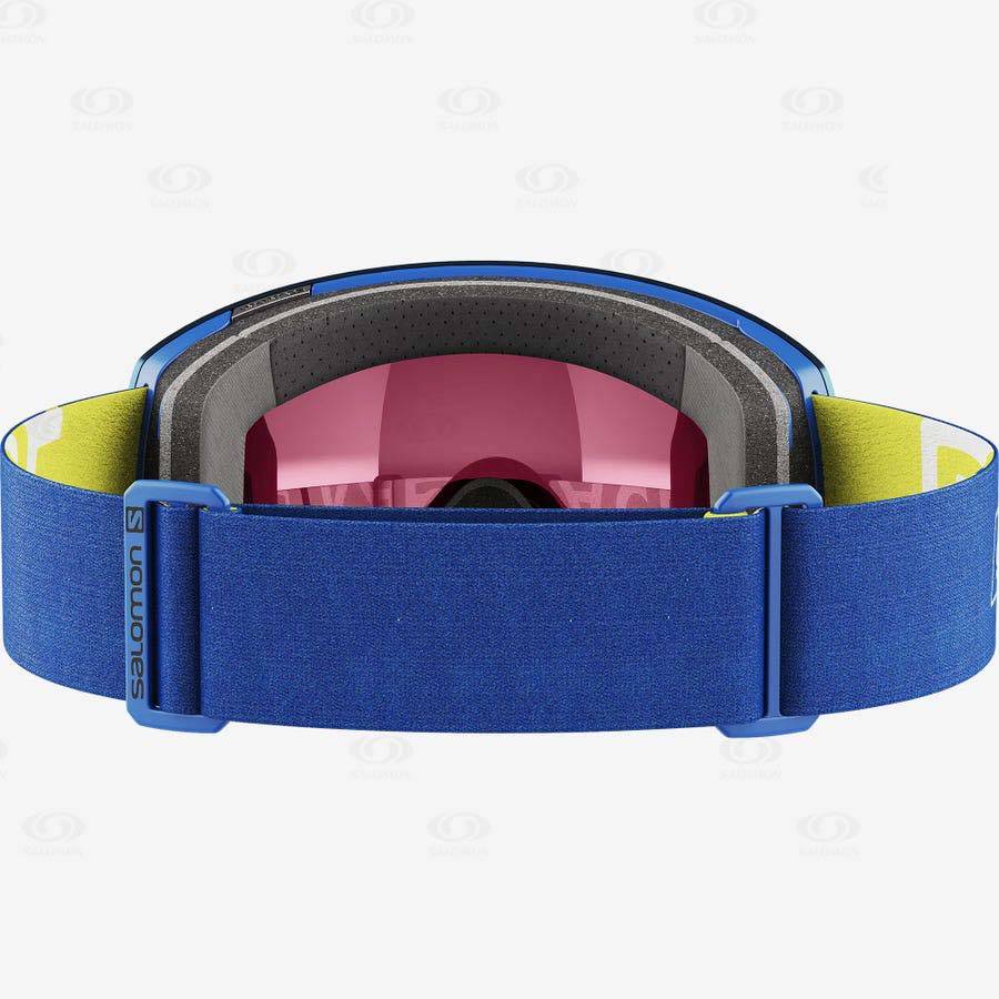 Blue Women's Salomon RADIUM PRO SIGMA Goggles | USA-A1374