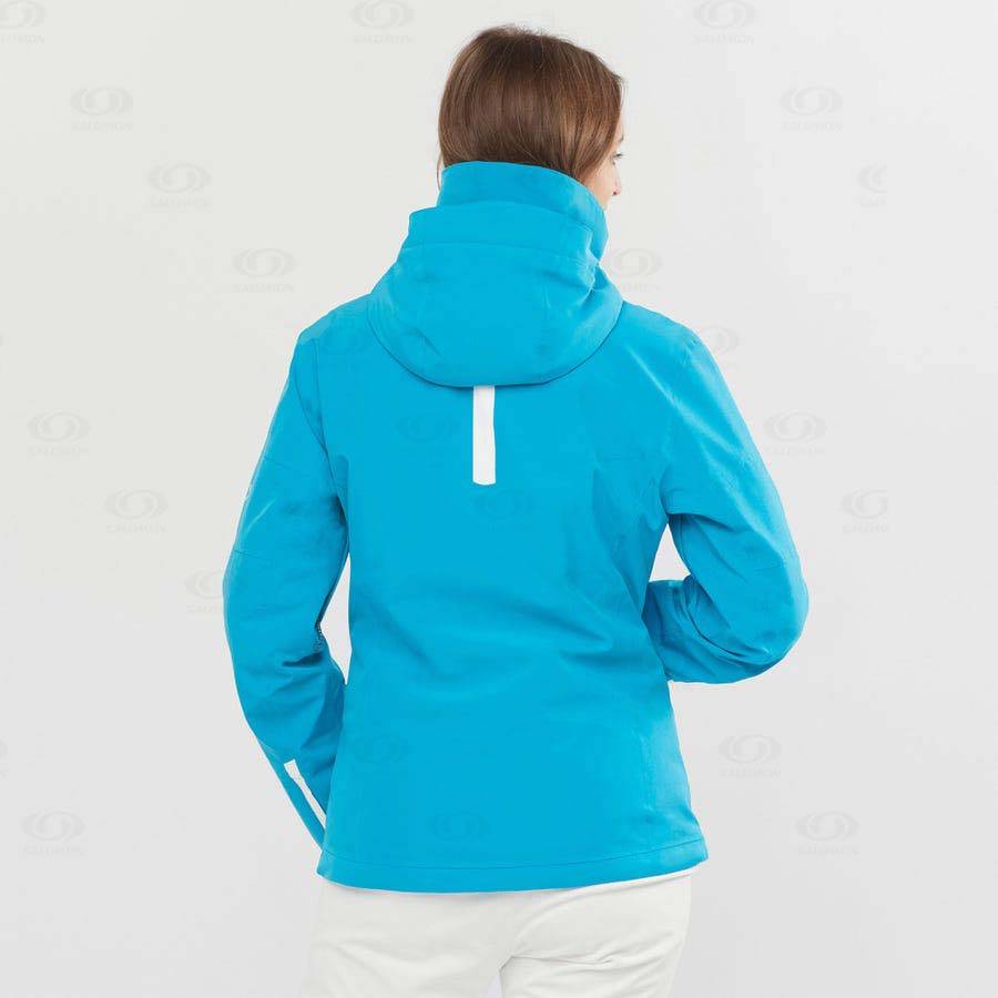 Blue Women's Salomon SPEED Insulated Jackets | USA-O2617