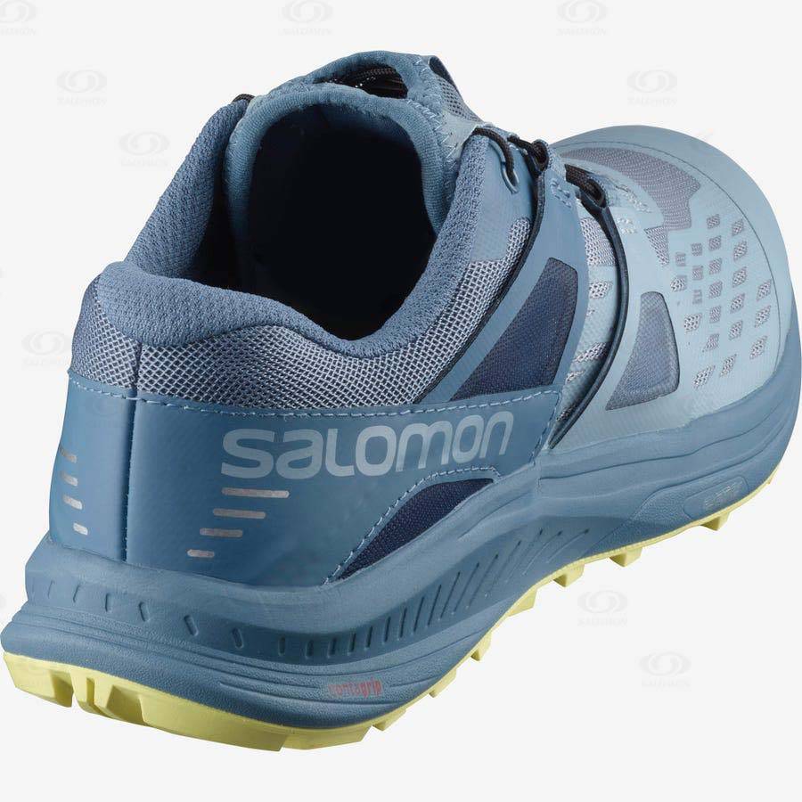 Blue Women's Salomon ULTRA W /PRO Trail Running Shoes | USA-O1357