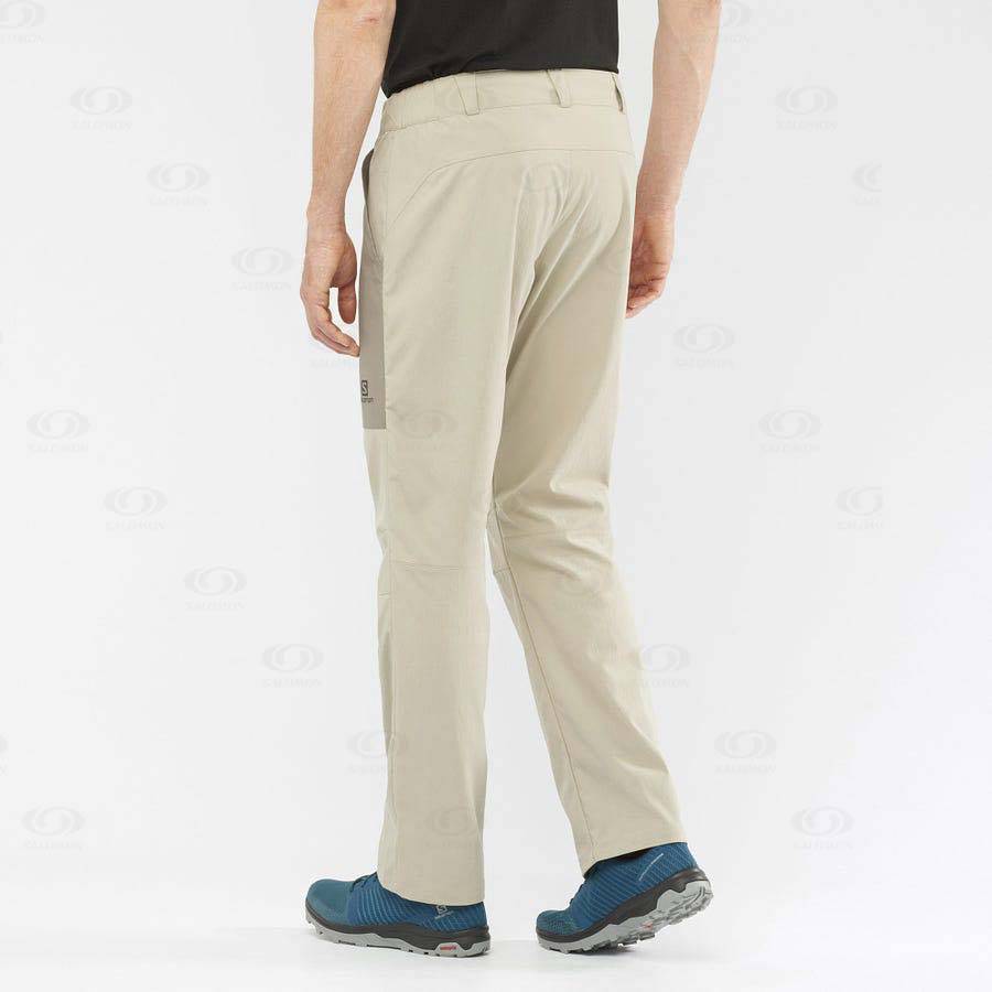 Brown Men's Salomon OUTRACK Pants | USA-N1141