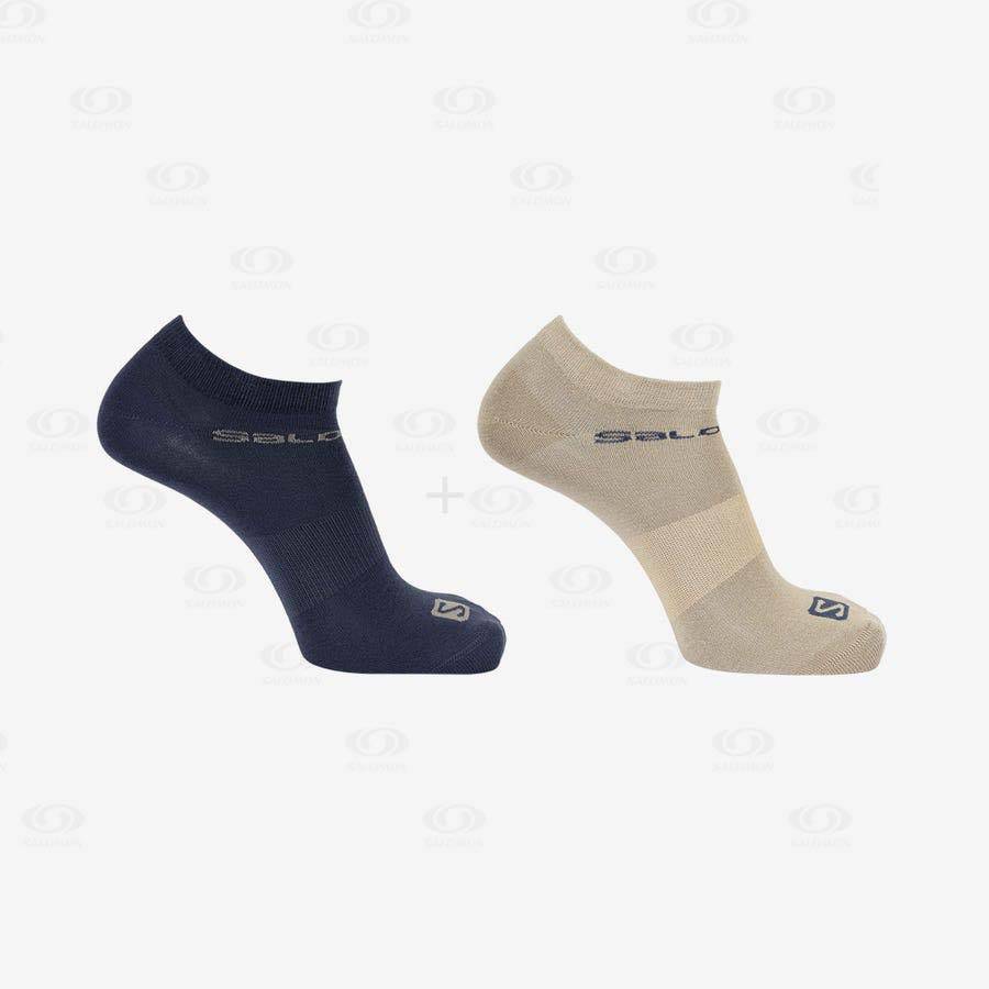 Brown Women's Salomon FESTIVAL 2-PACK Socks | USA-L2145