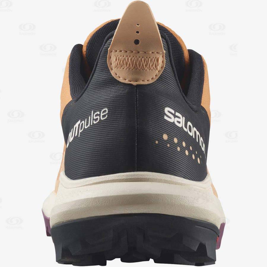 Brown Women's Salomon OUTPULSE GORE-TEX Waterproof Shoes | USA-S2626