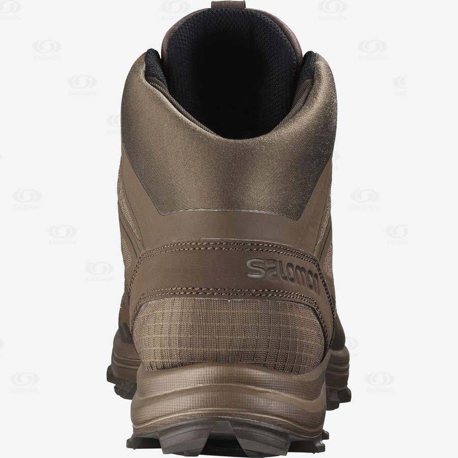 Brown Women's Salomon SPEED ASSAULT Tactical Boots | USA-O1273