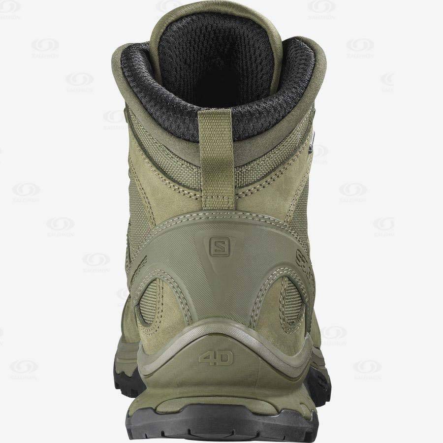 Green Men's Salomon QUEST 4D FORCES 2 EN Tactical Boots | USA-O1133