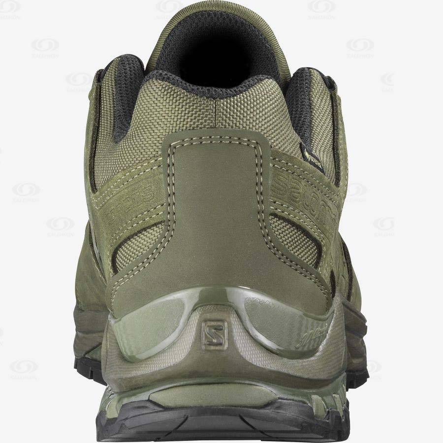 Green Men's Salomon XA FORCES GORE-TEX Tactical Boots | USA-N1134