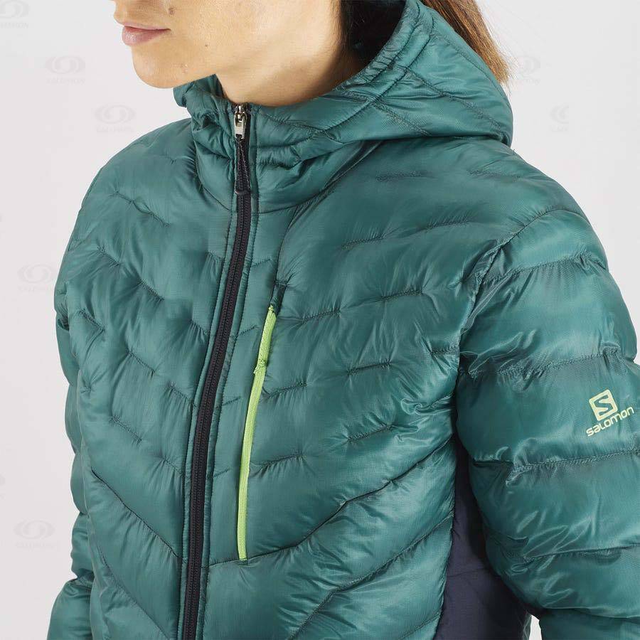 Green Women's Salomon OUTPEAK PRIMALOFT Insulated Jackets | USA-O1572