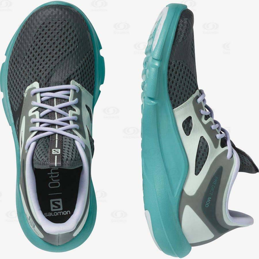 Green Women's Salomon PREDICT MOD Running Shoes | USA-W1610