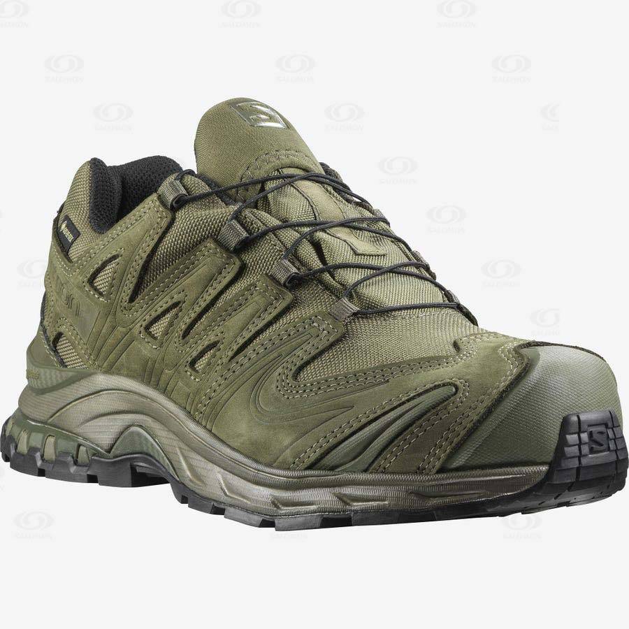 Green Women's Salomon XA FORCES GORE-TEX Waterproof Boots | USA-M1076