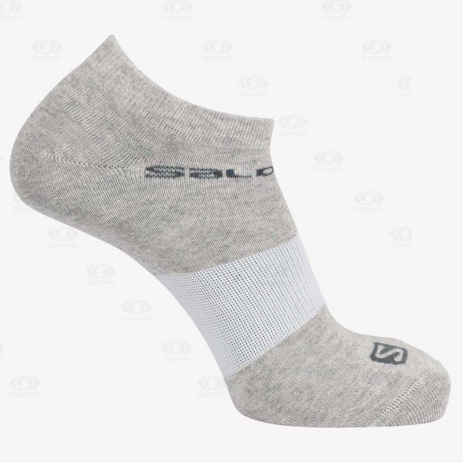 Grey Men\'s Salomon FESTIVAL 2-PACK Socks | USA-N2135