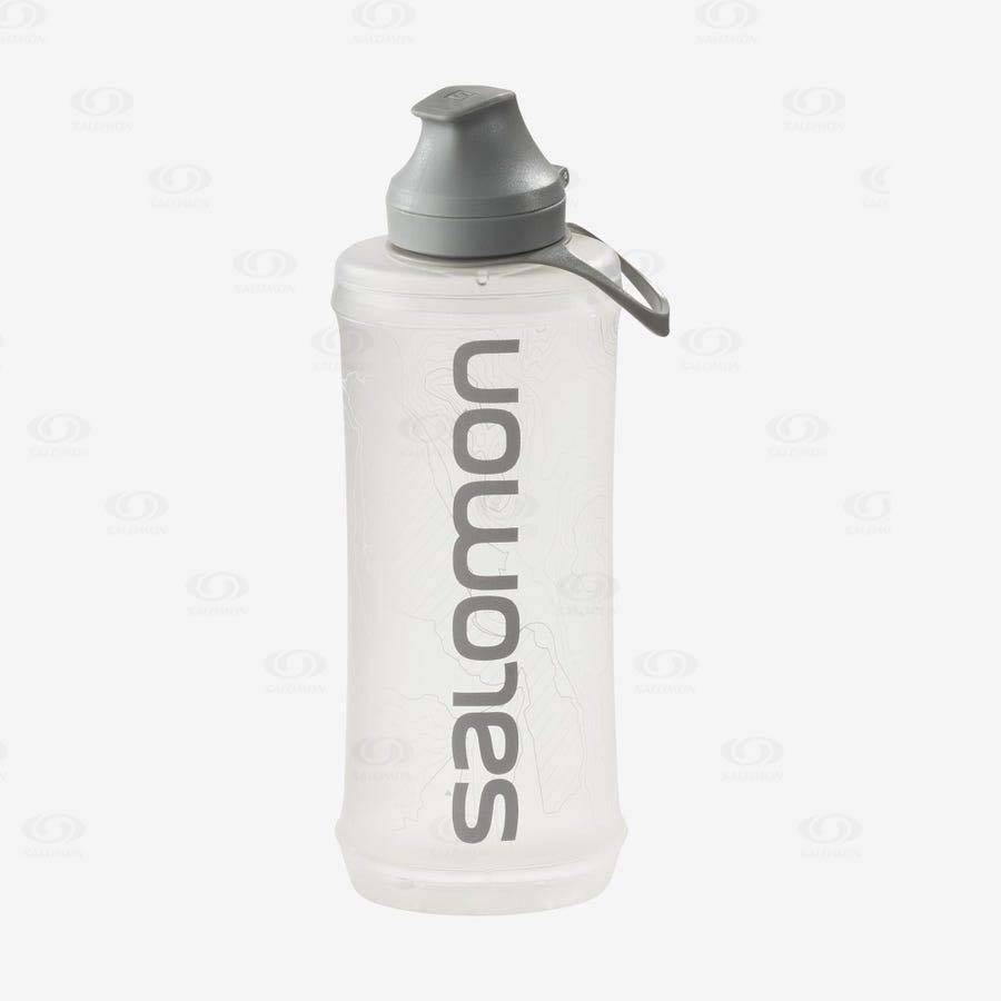 Grey Men\'s Salomon OUTLIFE BOTTLE 550ml/18oz 42 Hydration Packs | USA-N2324