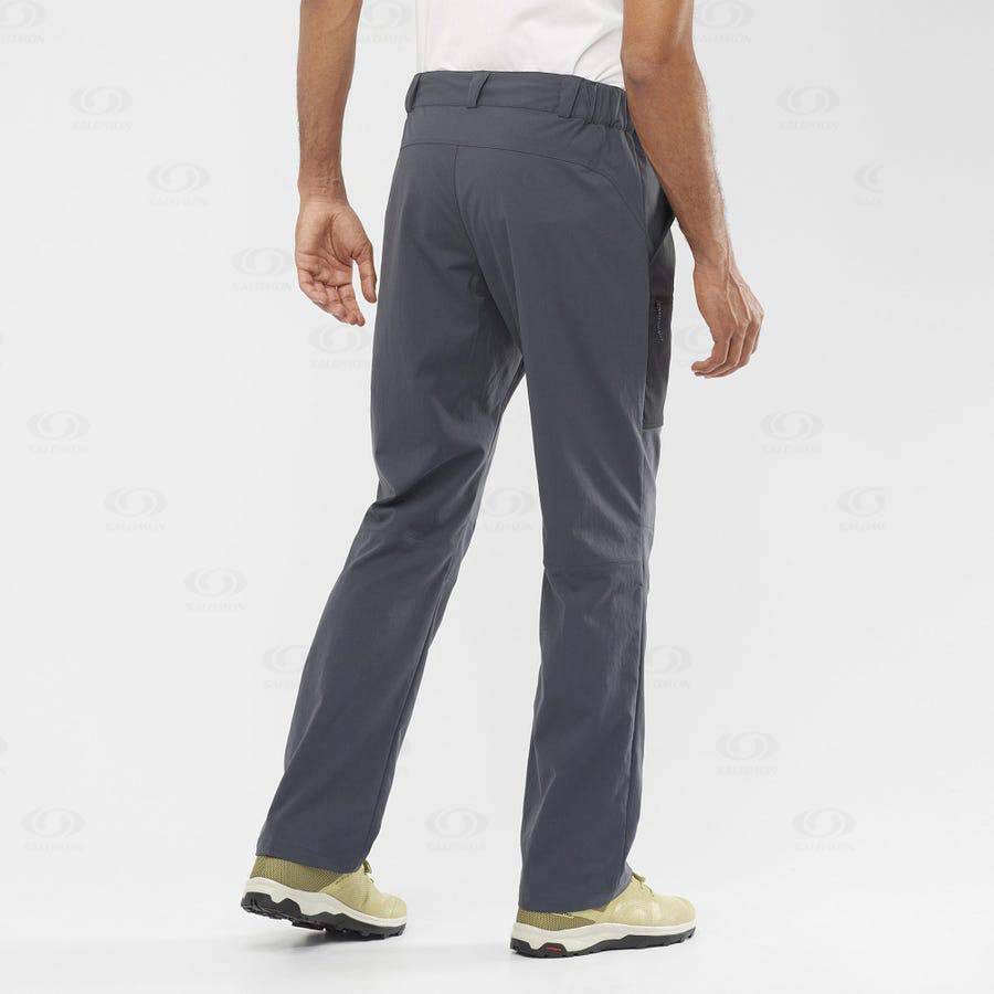 Grey Men's Salomon OUTRACK Pants | USA-M1447